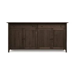 Sarah 2-Drawer, 4-Door Buffet -HomeNest Store Sarah Cherry 2 Drawer 4 Door Buffet Smoke Cherry