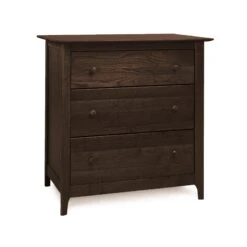 Sarah 3-Drawer Chest -HomeNest Store Sarah Cherry 3 Drawer Chest Smoke Cherry