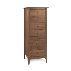 Sarah 7-Drawer Lingerie Chest -HomeNest Store Sarah Cherry 7 Drawer Lingerie Chest Saddle Cherry
