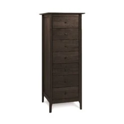 Sarah 7-Drawer Lingerie Chest -HomeNest Store Sarah Cherry 7 Drawer Lingerie Chest Smoke Cherry