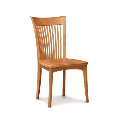Sarah Shaker Cherry Chair With Wooden Seat