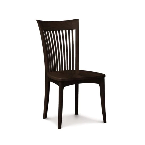 Sarah Shaker Cherry Chair With Wooden Seat - Image 6
