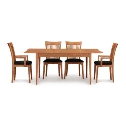 Sarah Shaker Tapered Leg Extension Table