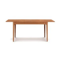 Sarah Shaker Tapered Leg Extension Table -HomeNest Store Sarah Cherry Four Leg Extension Table 2