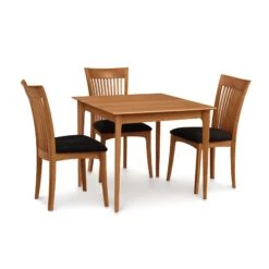 Sarah Shaker Tapered Leg Solid Top Table