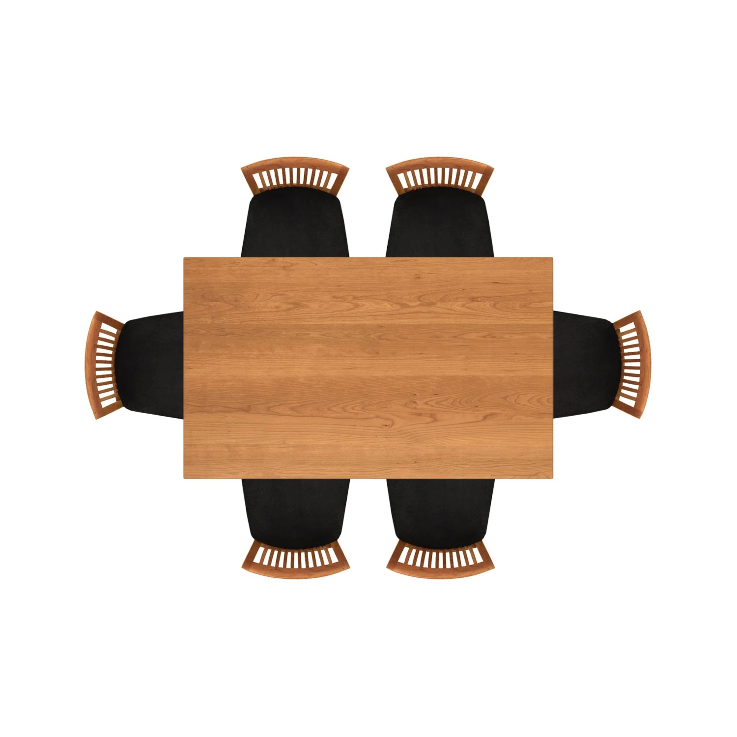 Sarah Shaker Tapered Leg Solid Top Table - Image 3