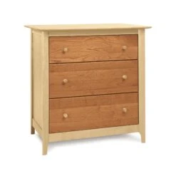 Sarah 3-Drawer Chest -HomeNest Store Sarah Cherry Maple 3 Drawer Chest