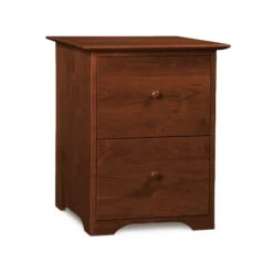 Sarah Rolling Filing Cabinet -HomeNest Store Sarah Cherry Rolling File Cabinet Cognac Cherry
