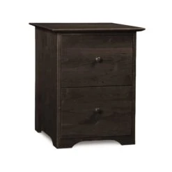 Sarah Rolling Filing Cabinet -HomeNest Store Sarah Cherry Rolling File Cabinet Smoke Cherry
