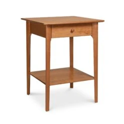 Sarah 1-Drawer Open Shelf Nightstand