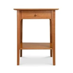 Front Page -HomeNest Store Sarah Shaker 1 Drawer Open Shelf Nightstand 1