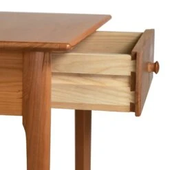 Sarah 1-Drawer Open Shelf Nightstand -HomeNest Store Sarah Shaker 1 Drawer Open Shelf Nightstand 2