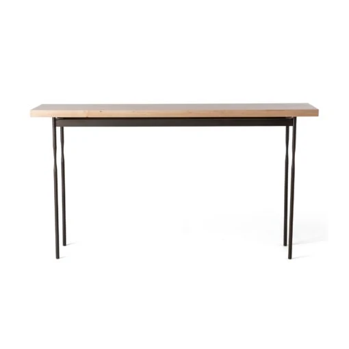 Senza Wood Top Console Table - Image 2