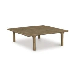 Sierra Square Coffee Table -HomeNest Store Sierra Square Coffee Table 42x42 Taupe Oak