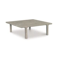 Sierra Square Coffee Table -HomeNest Store Sierra Square Coffee Table 42x42 Weathered Oak