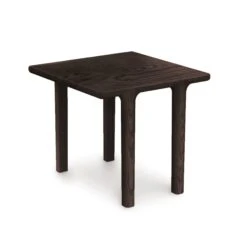 Sierra Square End Table -HomeNest Store Sierra Square End Table Smoke Cherry