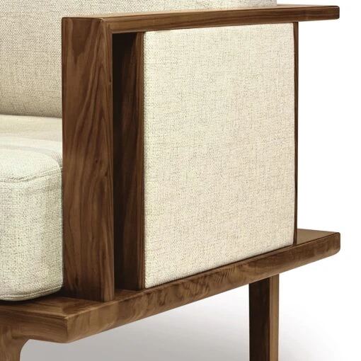 Sierra Upholstered Sofa With Upholstered Panels - Image 3