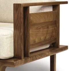 Sierra Upholstered Chair -HomeNest Store Sierra Walnut Upholstered Chair 2 a715c55e 00ca 414e 80de f74b6ce938ab
