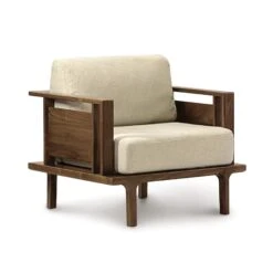 Sierra Upholstered Chair -HomeNest Store Sierra Walnut Upholstered Chair 83fafe89 a194 48f5 86e0 dcd9cd403204