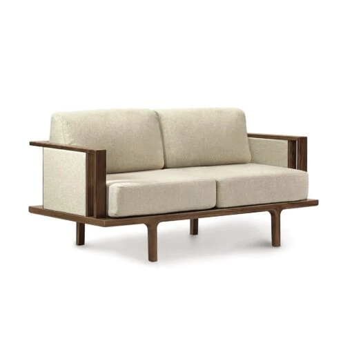 Sierra Upholstered Loveseat With Upholstered Panels - Image 4