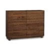 Sloane 10-Drawer Dresser -HomeNest Store Sloane Walnut 10 Drawer Dresser