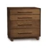 Sloane 4-Drawer Chest -HomeNest Store Sloane Walnut 4 Drawer Chest