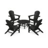 POLYWOOD South Beach 5-Piece Conversation Group -HomeNest Store South Beach 5 Piece Conversation Group