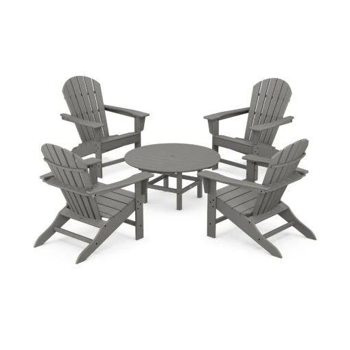 POLYWOOD South Beach 5-Piece Conversation Group - Image 3