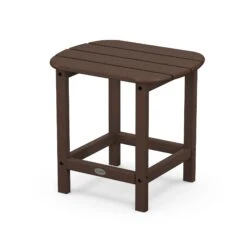 POLYWOOD South Beach Adirondack 18" Side Table -HomeNest Store South Beach Adirondack 18 Inch Side Table SBT18MA Mahogany
