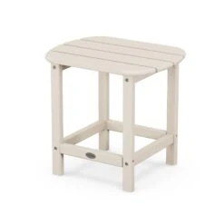 POLYWOOD South Beach Adirondack 18" Side Table -HomeNest Store South Beach Adirondack 18 Inch Side Table SBT18SA Sand