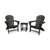 POLYWOOD South Beach Adirondack 3-Piece Set -HomeNest Store South Beach Adirondack 3 Piece Set