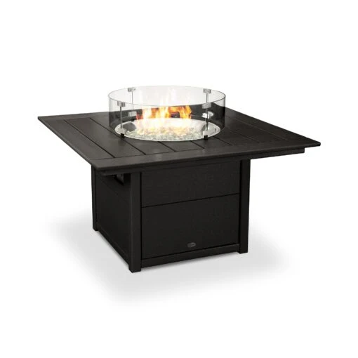 POLYWOOD Square 42" Fire Pit Table - Image 5