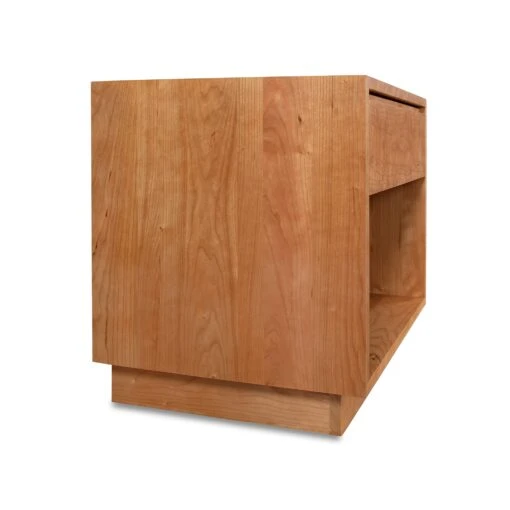 Sutton 1-Drawer Enclosed Shelf Nightstand - Image 3