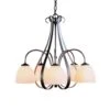 Sweeping Taper 5-Arm Chandelier -HomeNest Store Sweeping Taper 5 Arm Chandelier