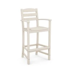 POLYWOOD La Casa Cafe Outdoor Bar Arm Chair -HomeNest Store TD202SA Sand