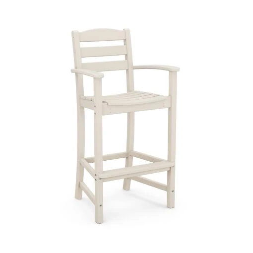 POLYWOOD La Casa Cafe Outdoor Bar Arm Chair - Image 6