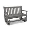 POLYWOOD Traditional Garden 48" Glider Bench -HomeNest Store Traditional Garden 48 Inch Glider Bench