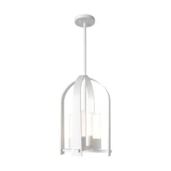 Triomphe Outdoor Lantern -HomeNest Store Triomphe Outdoor Lantern White Opal