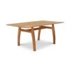 Vermont Modern Solid Top Trestle Table -HomeNest Store Vermont Modern Rectangular Trestle Solid Top Table