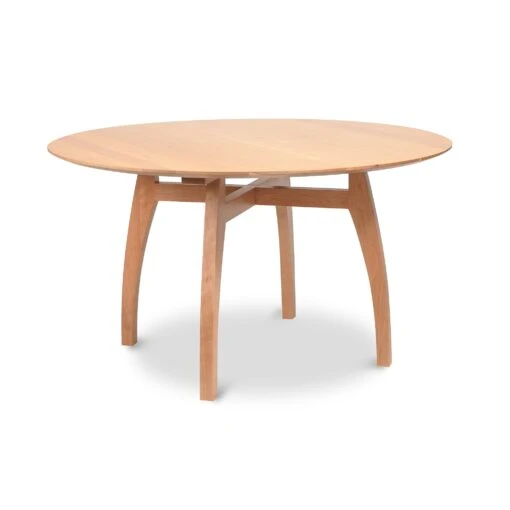 Vermont Modern Round Solid Top Pedestal Table - Image 10