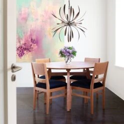 Vermont Modern Round Solid Top Pedestal Table -HomeNest Store Vermont Modern Solid Top Pedestal Table Life 1 p8k6k4