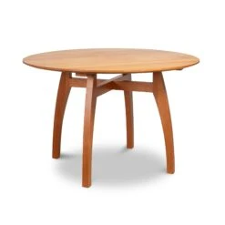 Vermont Modern Round Solid Top Pedestal Table