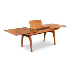 Vermont Modern Butterfly Extension Table -HomeNest Store Vermont Modern Trestle Butterfly Extension Table 7