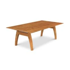 Vermont Modern Trestle Coffee Table -HomeNest Store Vermont Modern Trestle Coffee Table 28x54 Natural Cherry