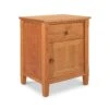 Vermont Shaker 1-Drawer Nightstand With Door -HomeNest Store Vermont Shaker 1 Drawer 1 Door Nightstand