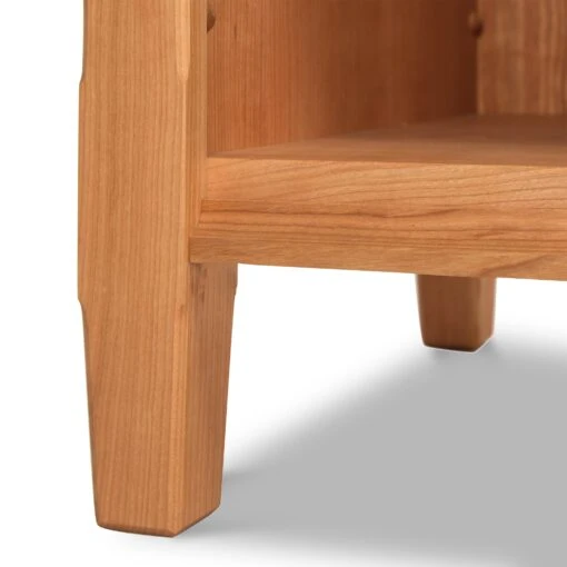 Vermont Shaker 1-Drawer Enclosed Shelf Nightstand - Image 5