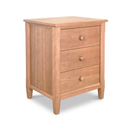 Vermont Shaker 3-Drawer Nightstand - Image 4