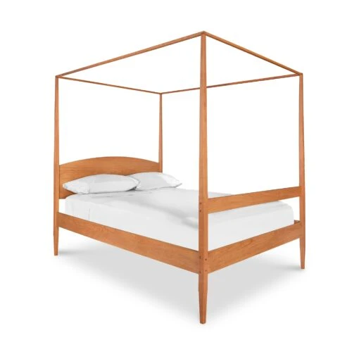 Vermont Shaker Four Poster Bed With Canopy