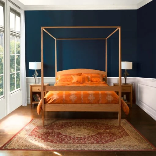 Vermont Shaker Four Poster Bed With Canopy - Image 5