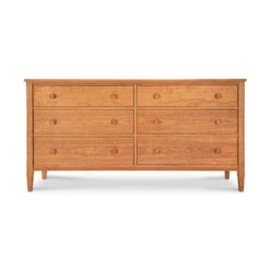 Vermont Shaker 6-Drawer Dresser